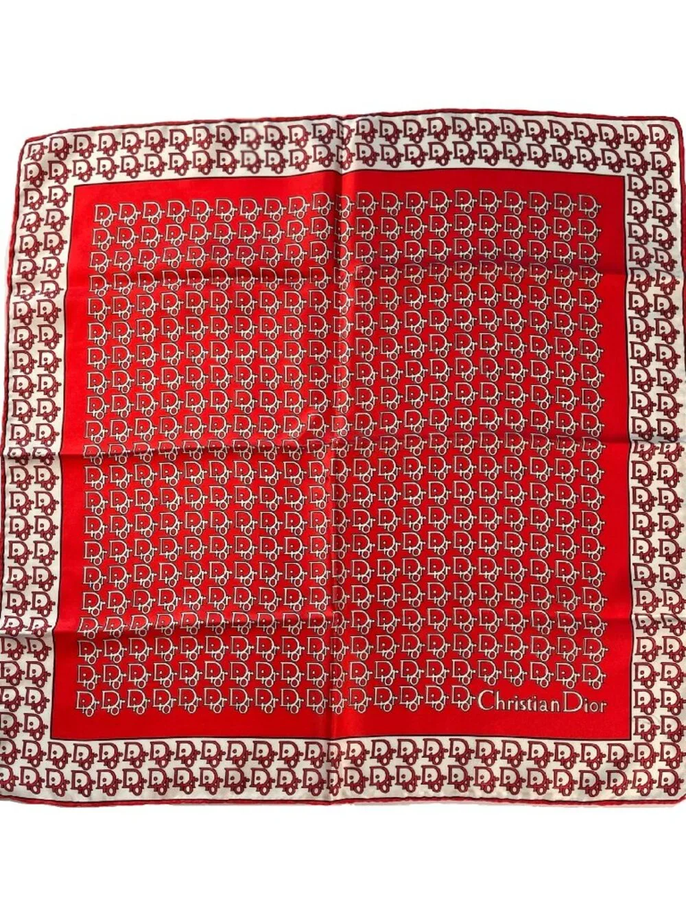 Vintage Christian Dior Silk Trotter Scarf